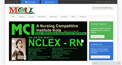 Desktop Screenshot of mcinursing.com